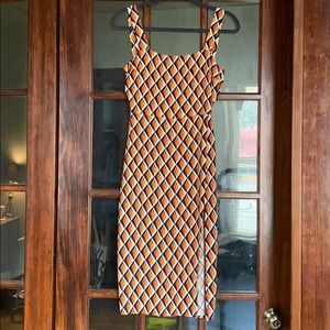 FARM Rio Cashew Graphic Slip Dress NWT